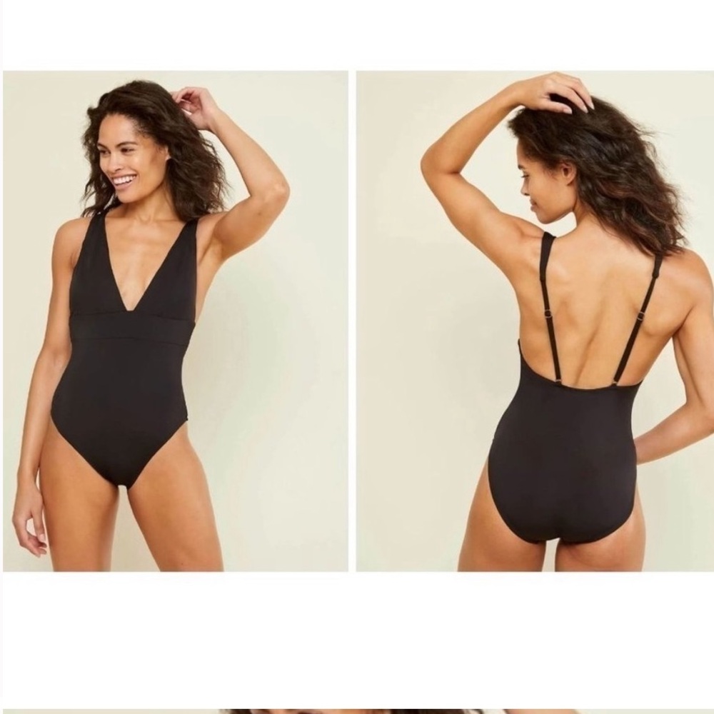 Andie Black Women's One Piece Swimsuit